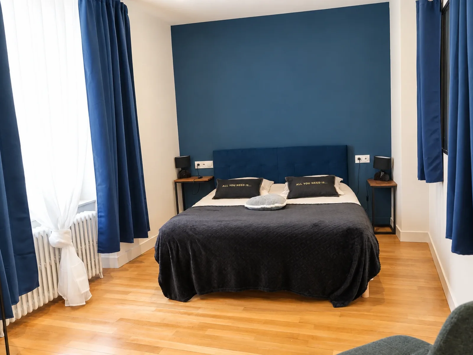 Suite Grenouilles — la chambre